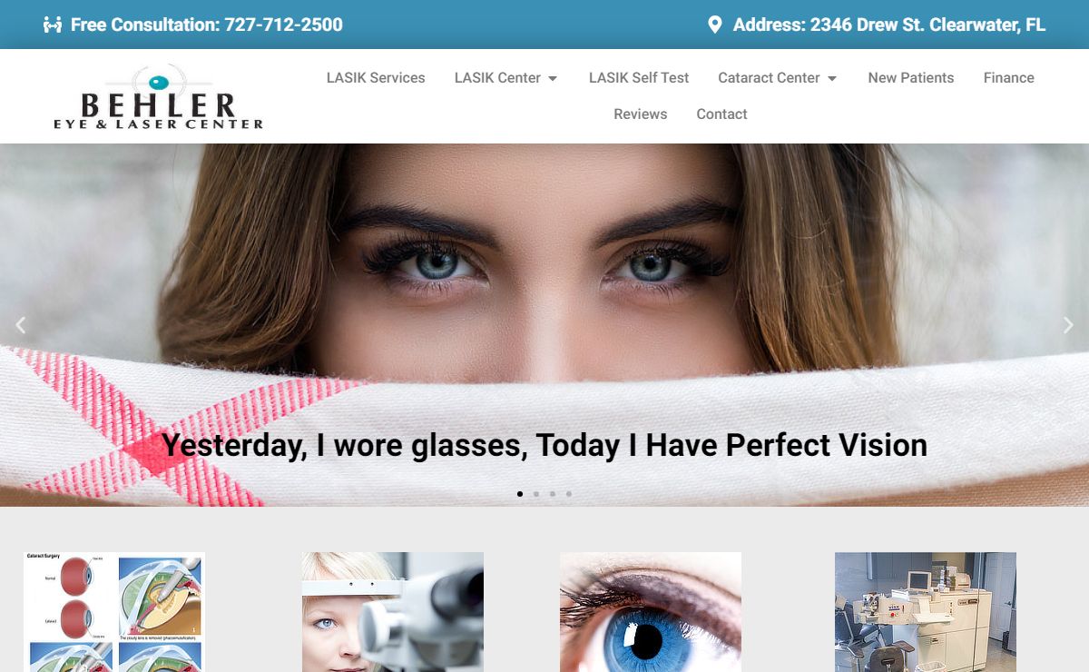 LASIK Services - Behler Eye & Laser