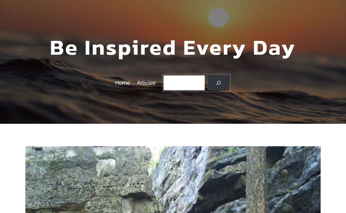 Be Inspired Every Day – Daily inspirational quotes and articles that help you change your life.