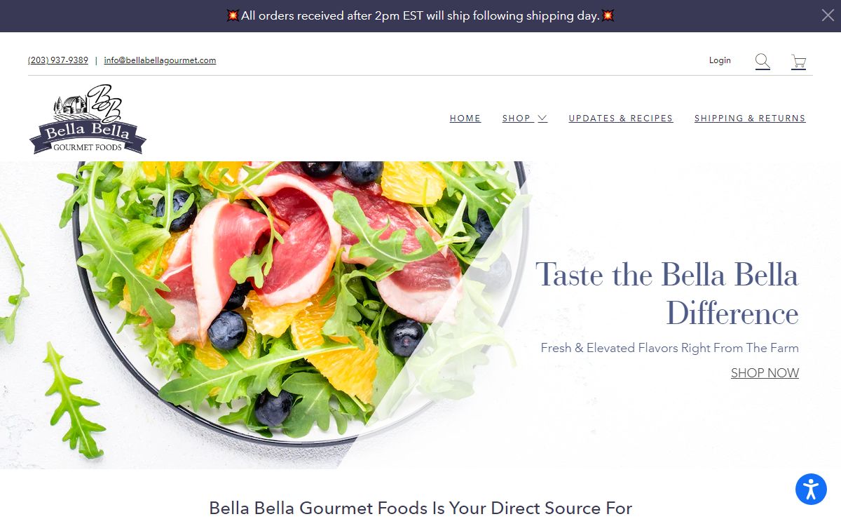 Bella Bella Gourmet Foods | Farmer Owned Gourmet Meats