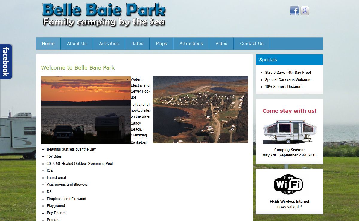 Belle Baie Park - Welcome!
