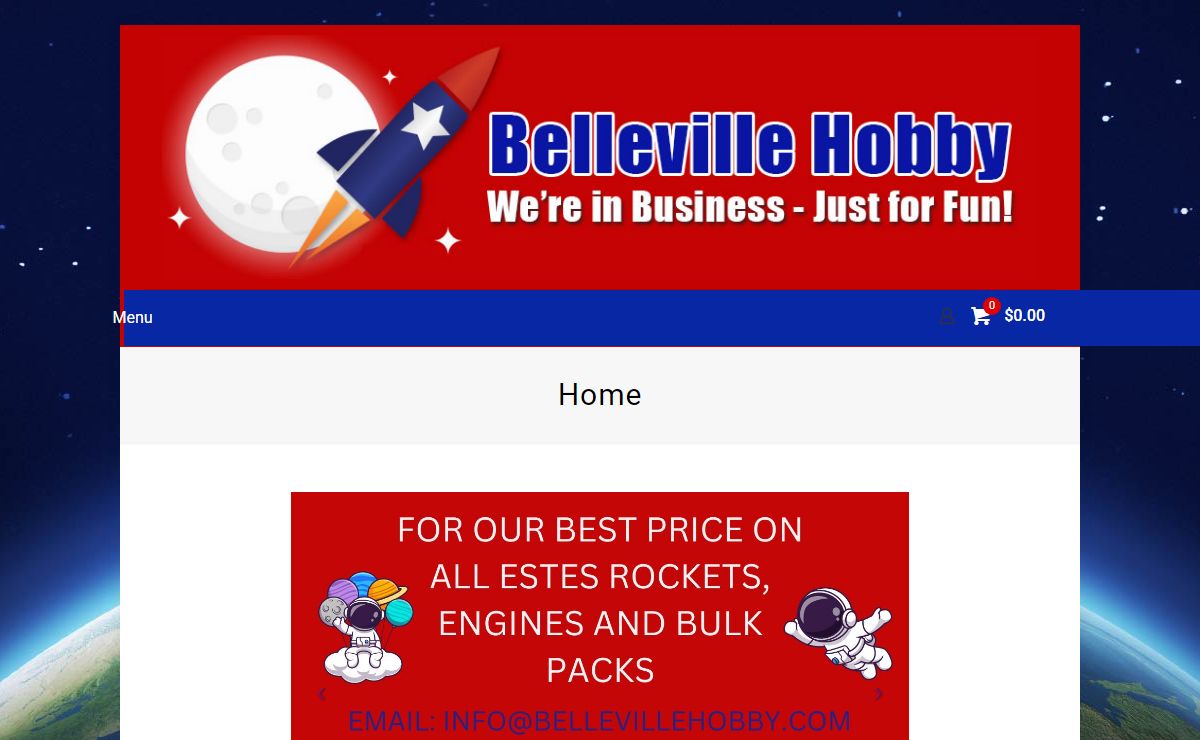 Belleville Wholesale Hobby | Model Rockets, Engines, Bulk Packs