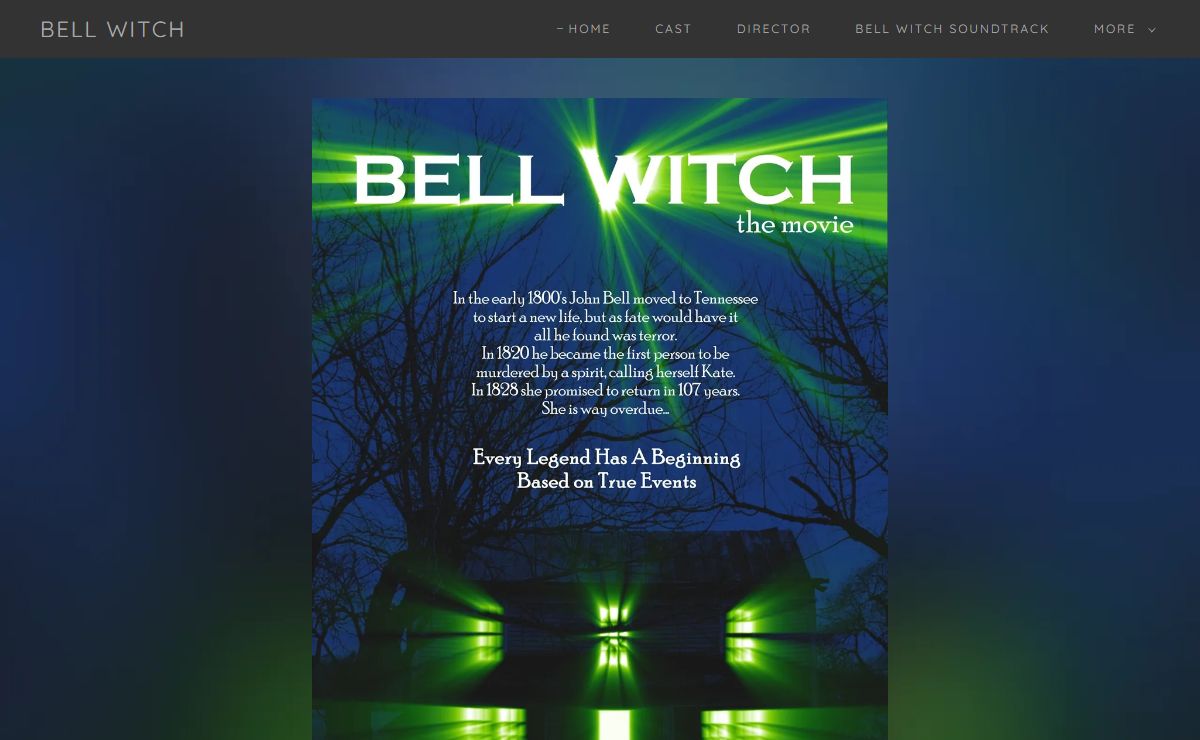 Bell Witch - Bell Witch, Bell Witch, Motion Picture Film