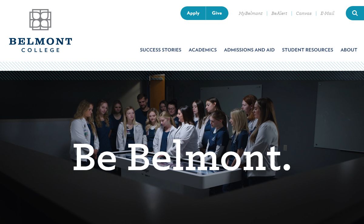 Home - Belmont College