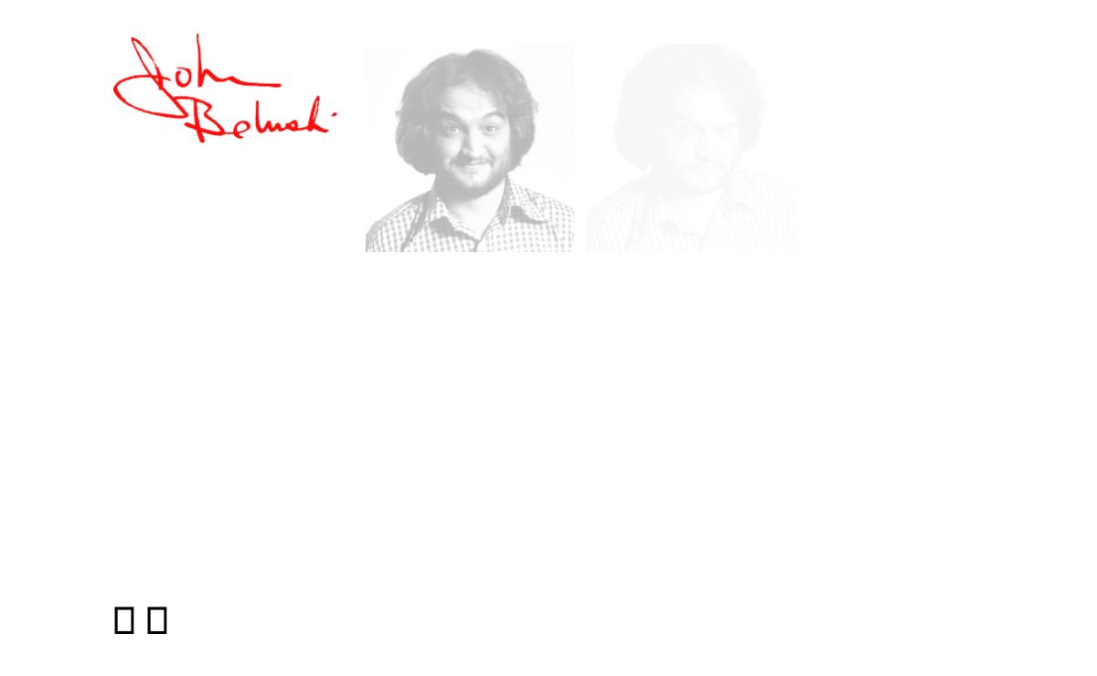 Home - John Belushi Official Site