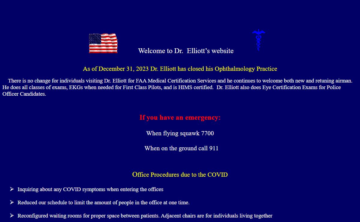 Welcome To bemd.com - Dr. Elliott's Web Site
