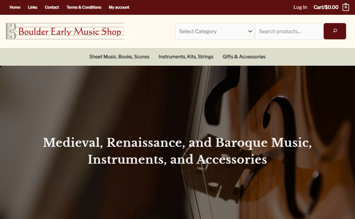 Boulder Early Music Shop