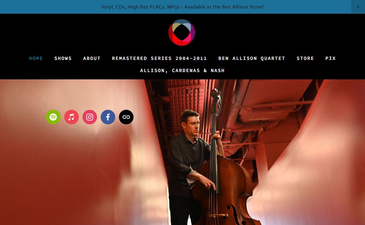 BEN ALLISON | Bassist • Composer • Producer • Educator