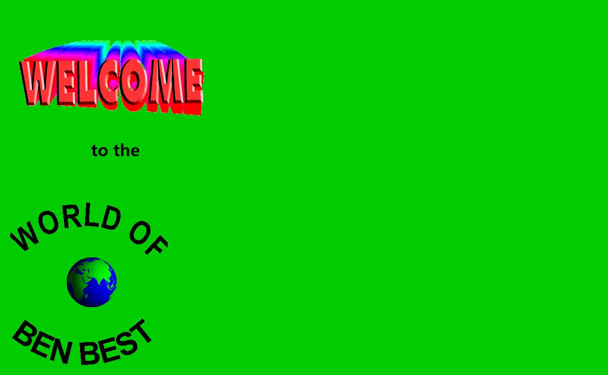 BEN BEST's HOME PAGE
