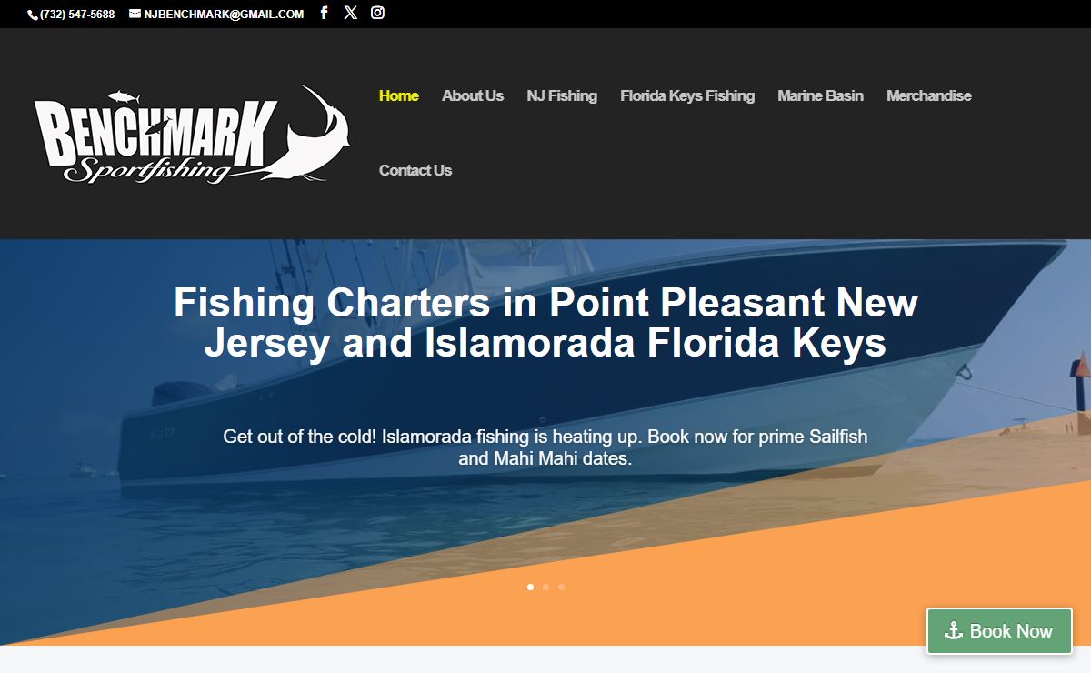 Benchmark Sportfishing | Sportfishing 311 Channel Dr, Point Pleasant, NJ