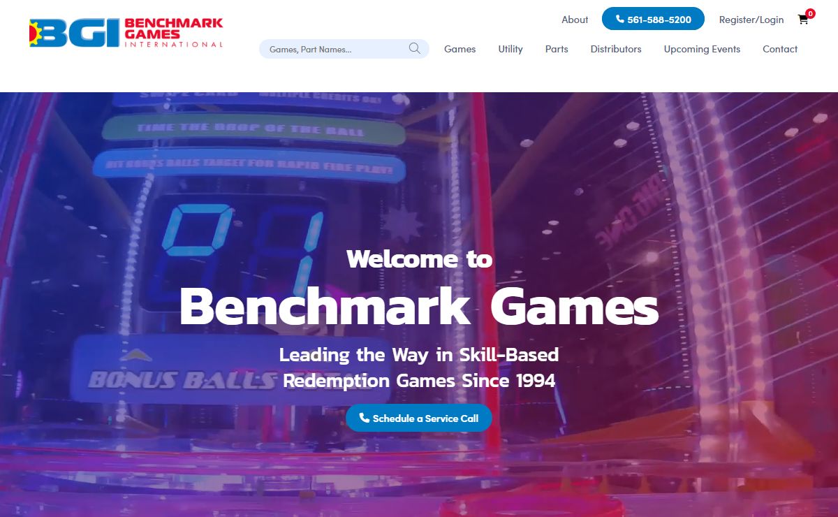 Benchmark Games International - Skill-Based Redemption Games