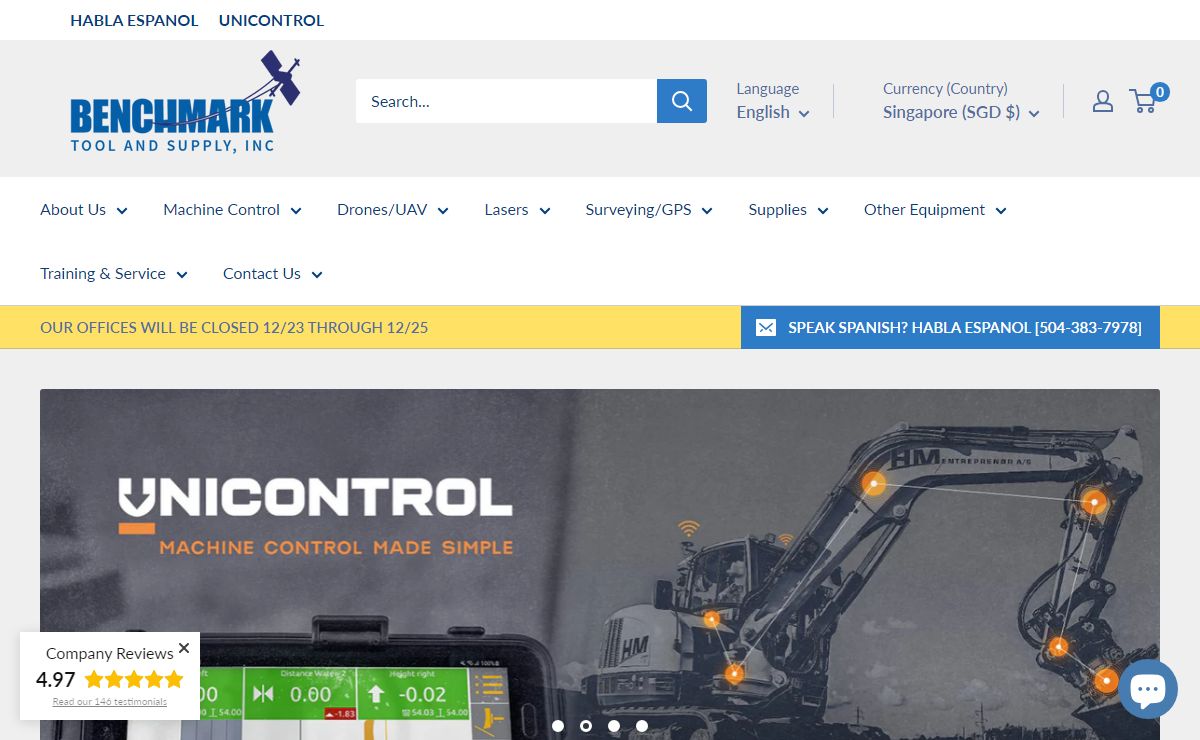 Benchmark Tool & Supply