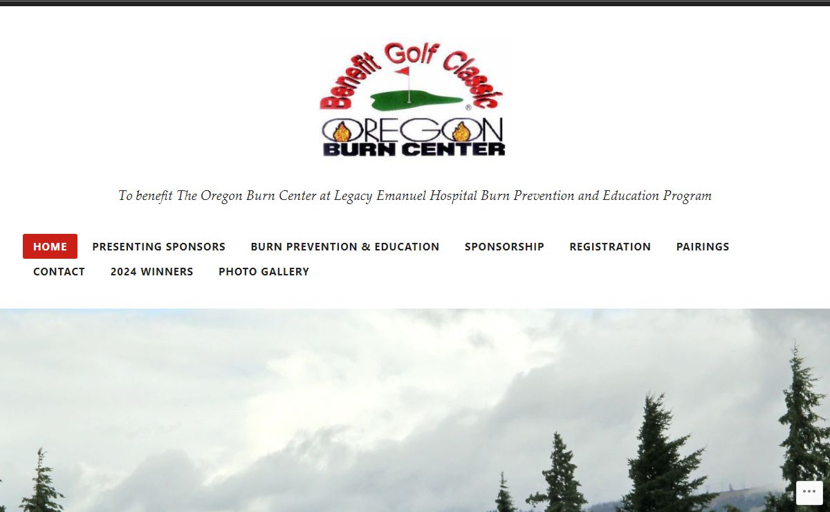 To benefit The Oregon Burn Center at Legacy Emanuel Hospital Burn Prevention and Education Program