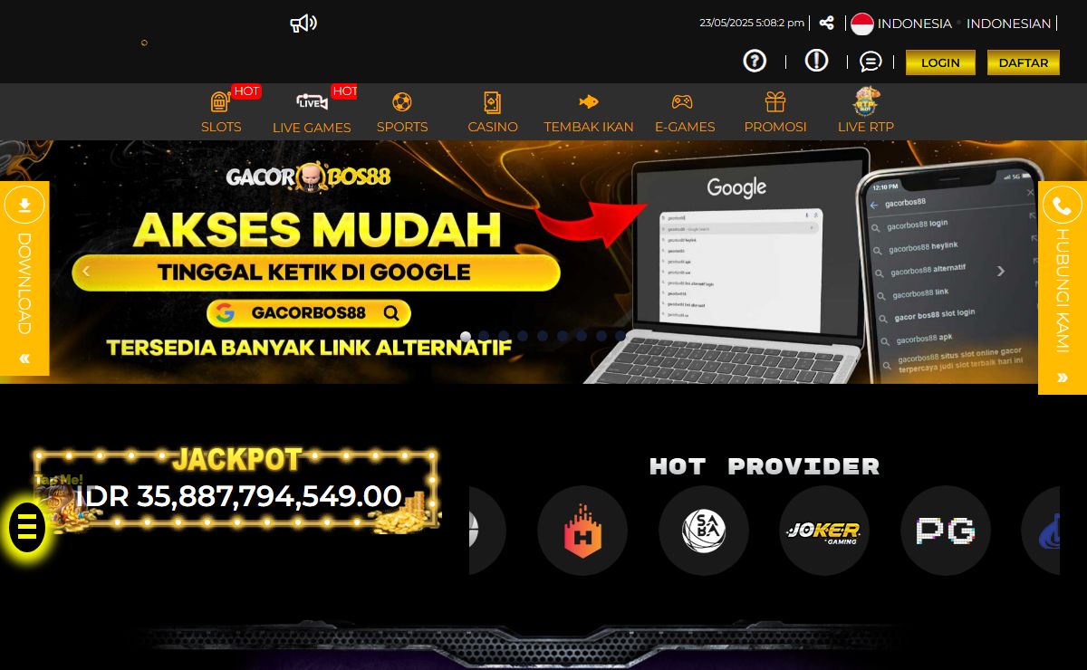 GACORBOS88: Sbobet Situs Judi Bola Online Live Casino Sbobet88 Terpercaya