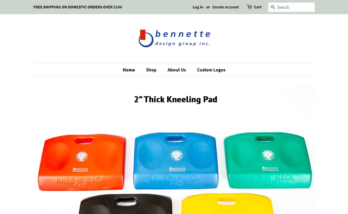 Bennette Design Group | Plumbers Knee & Back Pads