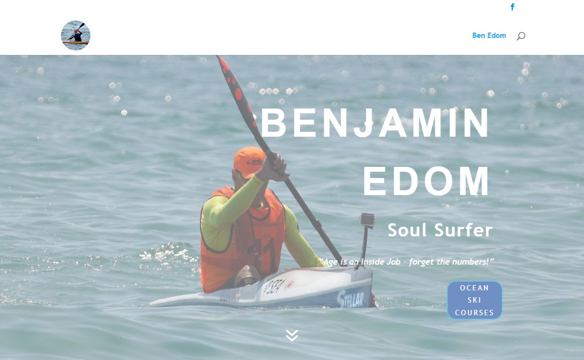 Ben Edom Soul Surfer, Musician and Web Artist | Age is an inside job - forget the numbers!