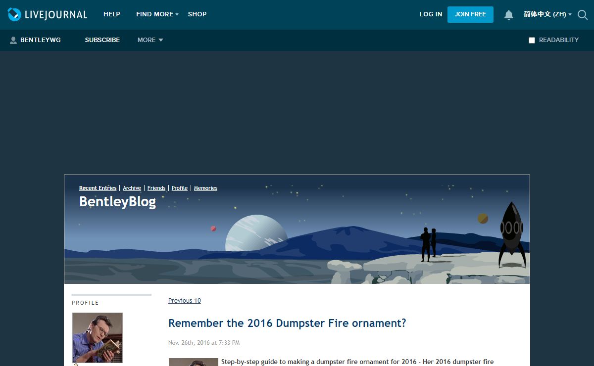 BentleyBlog — LiveJournal