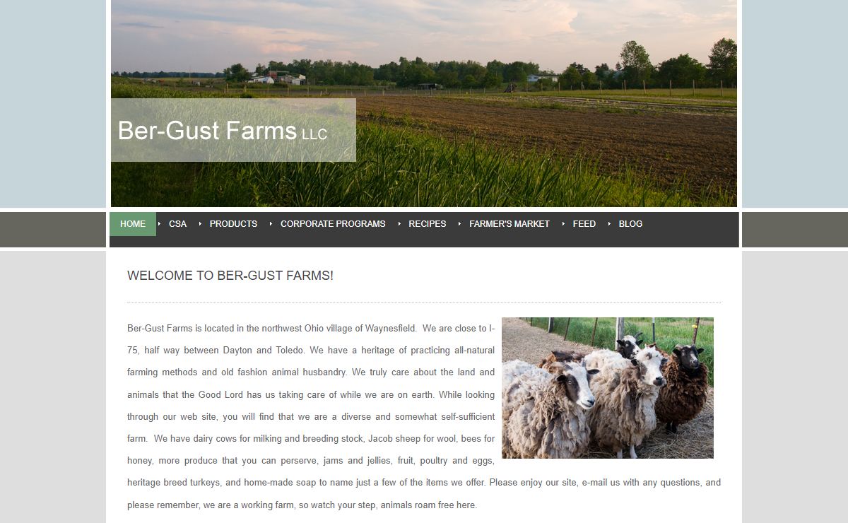 Ber-Gust Farms - Produce and CSA