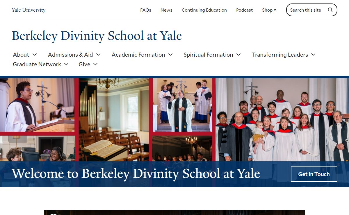 Home | Berkeley Divinity School at Yale