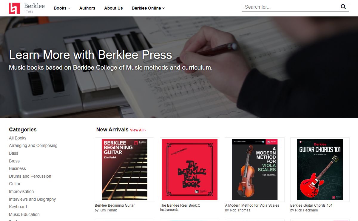 Home - Berklee Press