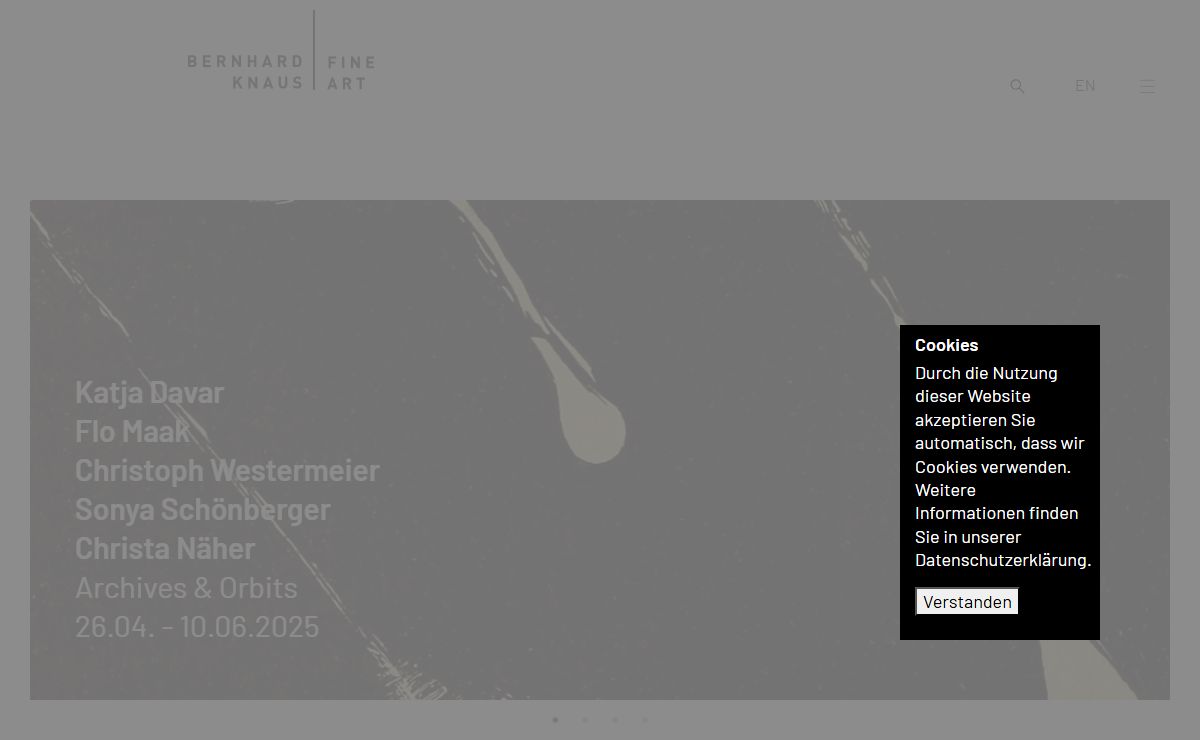 Galerie Bernhard Knaus Fine Art, Frankfurt am Main : B. Knaus Fine Art