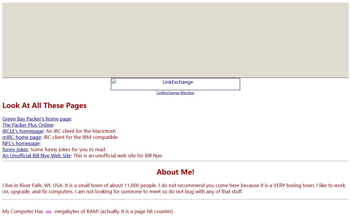 matt's page!