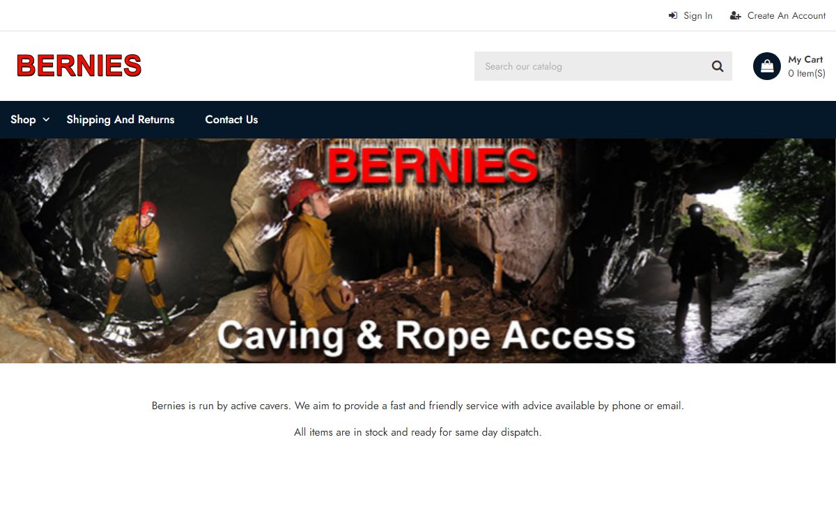Bernies Cave Shop