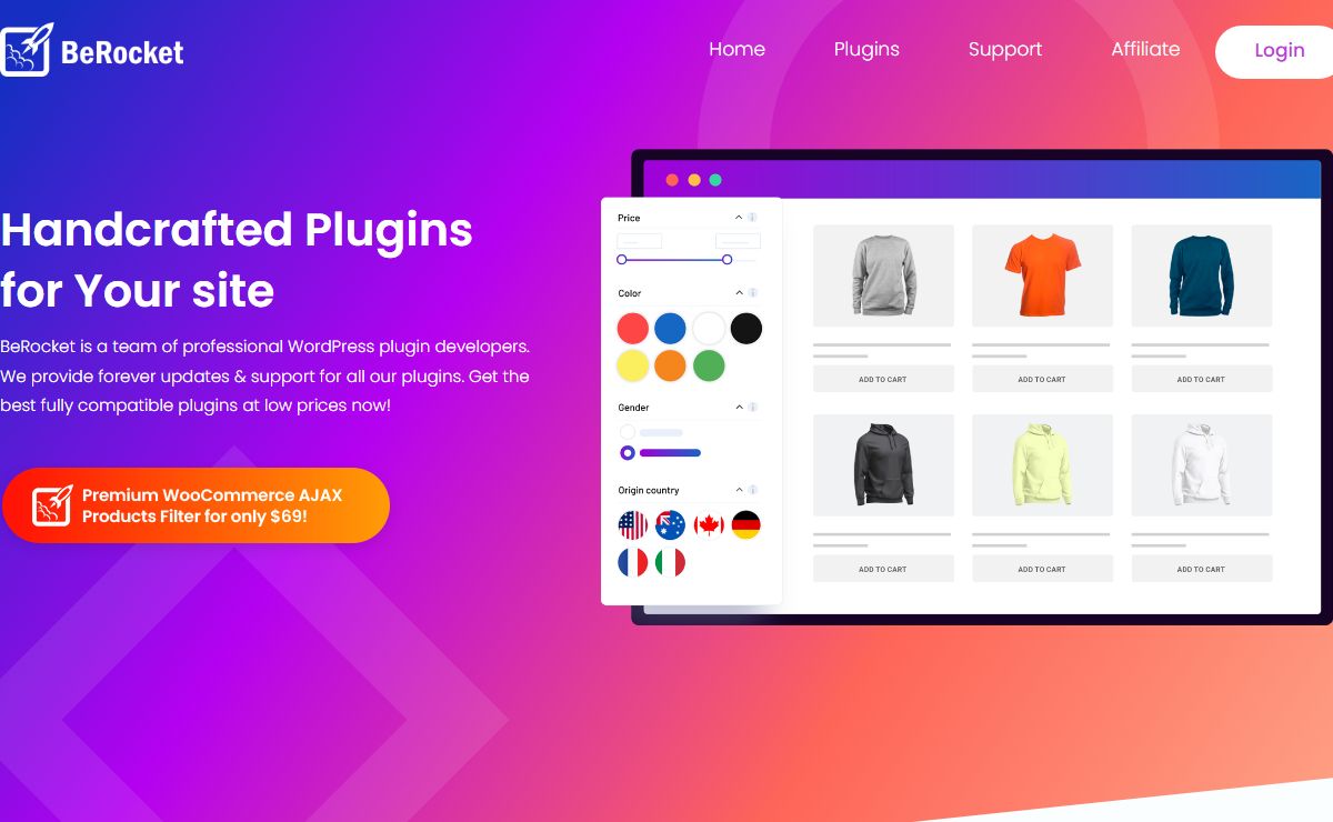BeRocket - handcrafted plugins for your site.