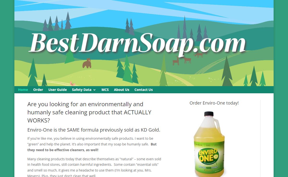 Non Toxic Humanly Safe All-Purpose Soap | Best Darn Soap