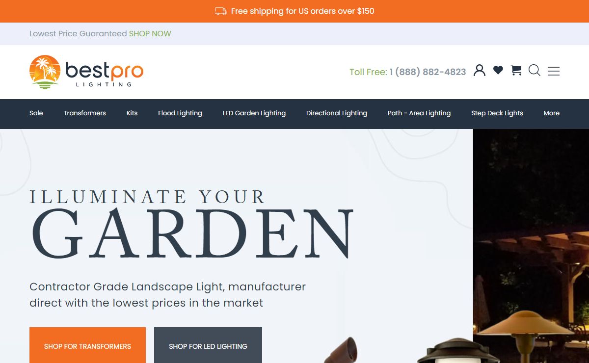 Outdoor Lighting - Home | Best Pro Lighting Best Pro Lighting