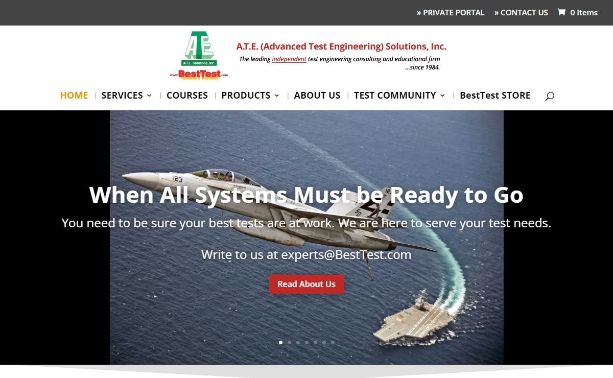 A.T.E. (Advanced Test Engineering) Solutions, Inc. | The leading independent test engineering consulting and educational firm.