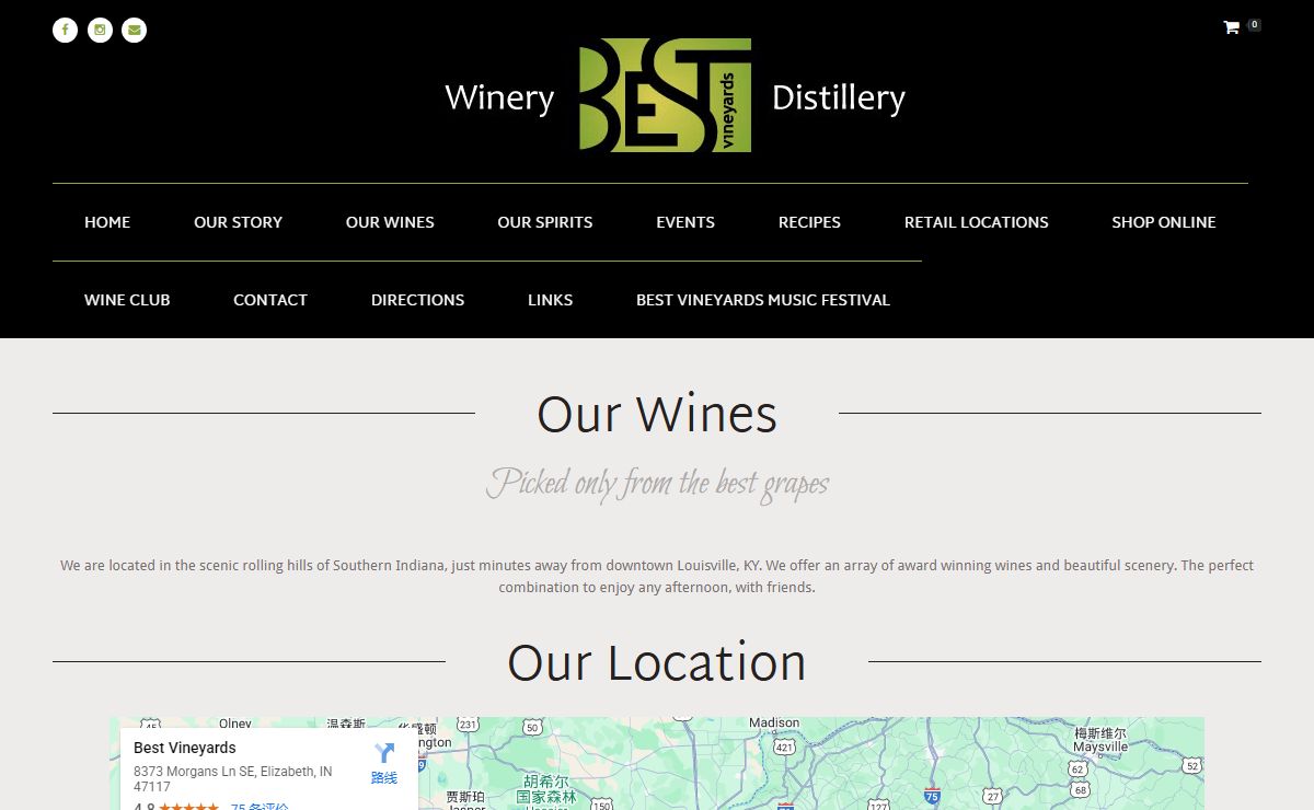 Home - Best Vineyards Winery