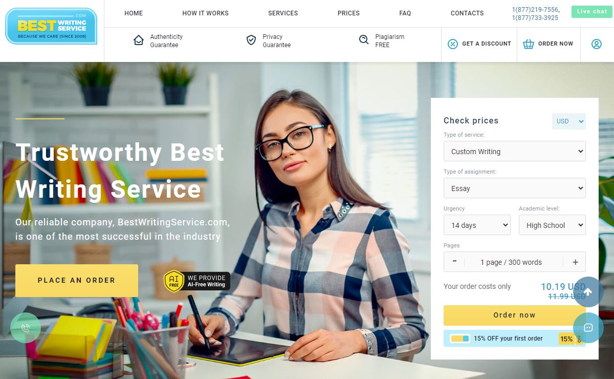BestWritingService.com - Because We Care