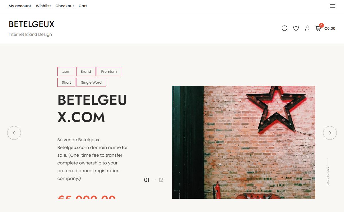 Betelgeux – Internet Brand Design