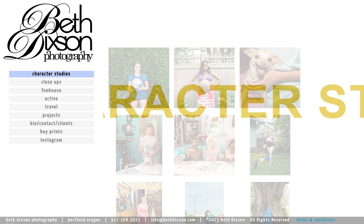 beth dixson | photographer | new york city | Character Studies