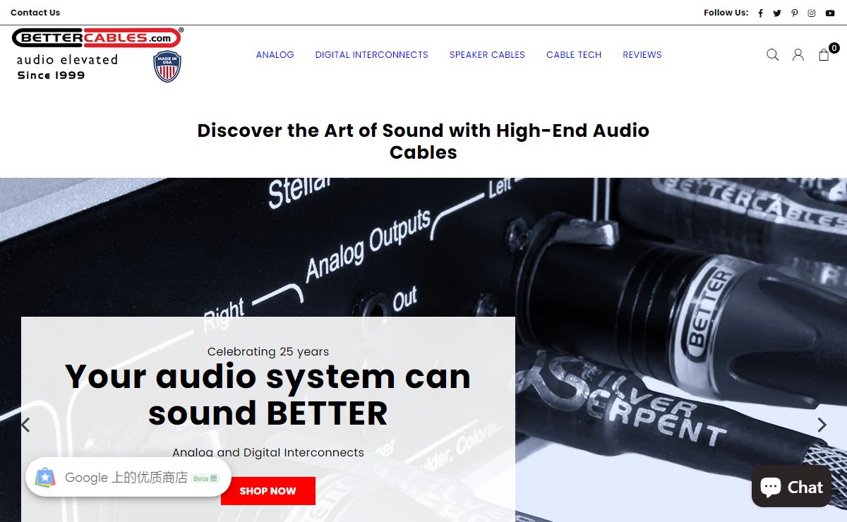 Better Cables: High-Fidelity Audio Cable Experts