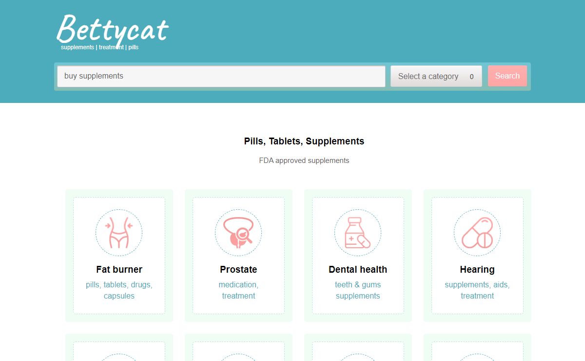 Bettycat - supplements | treatment | pills
