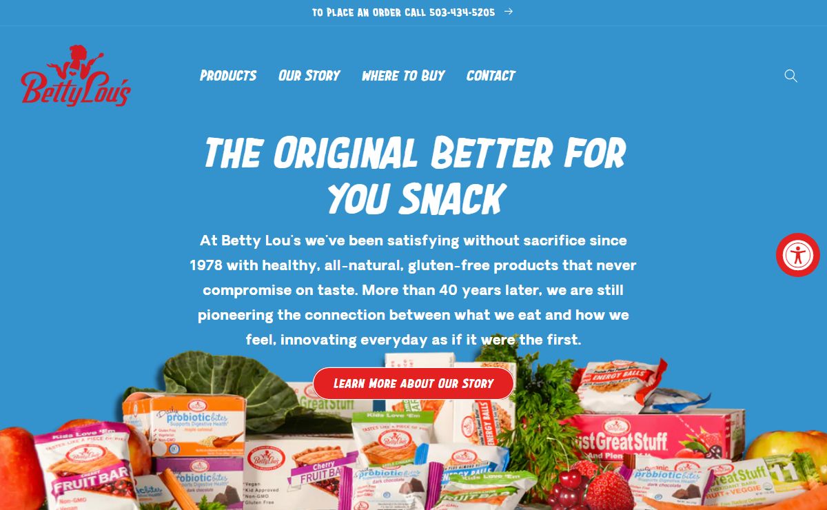Betty Lou's - The Original Better For You Snack