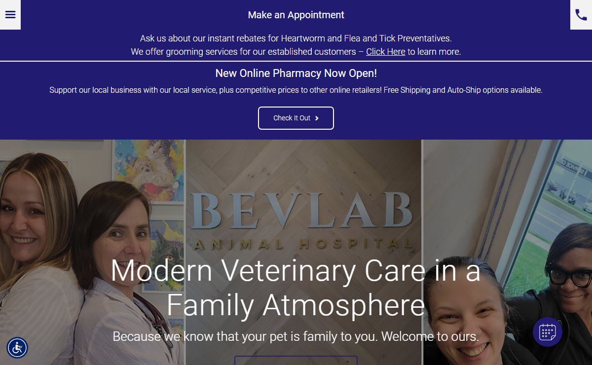 Veterinarian in Blue Island | Vet Near You | Bevlab Animal Hospital