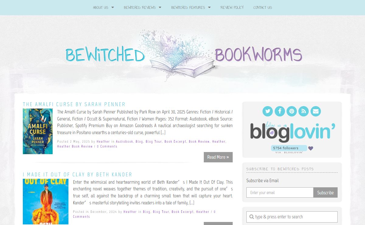 Bewitched Bookworms • Get lost...in a book!