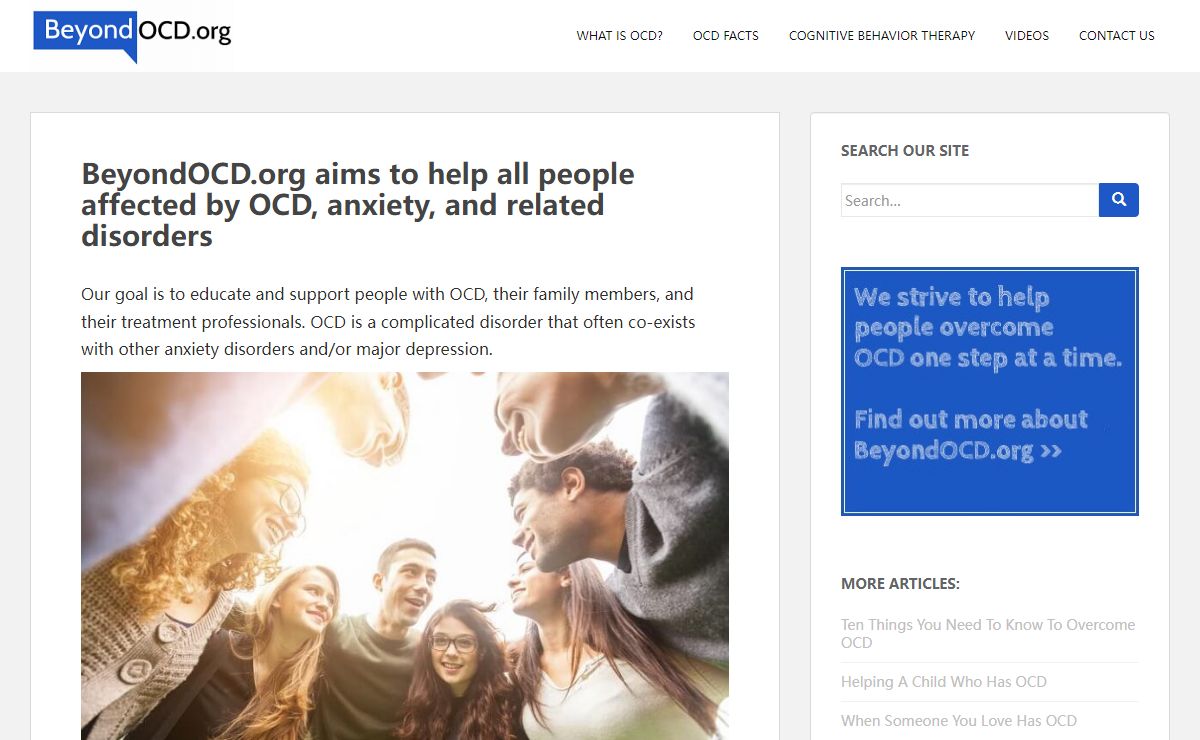Beyond OCD – OCD Information and Resources