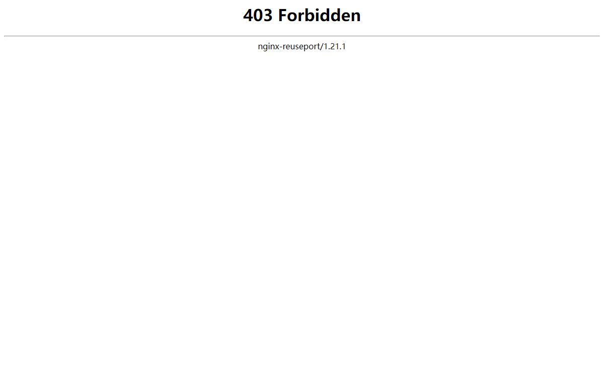 403 Forbidden