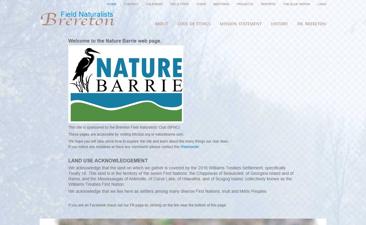 Home - Brereton Field Naturalists' Club / NatureBarrie.com