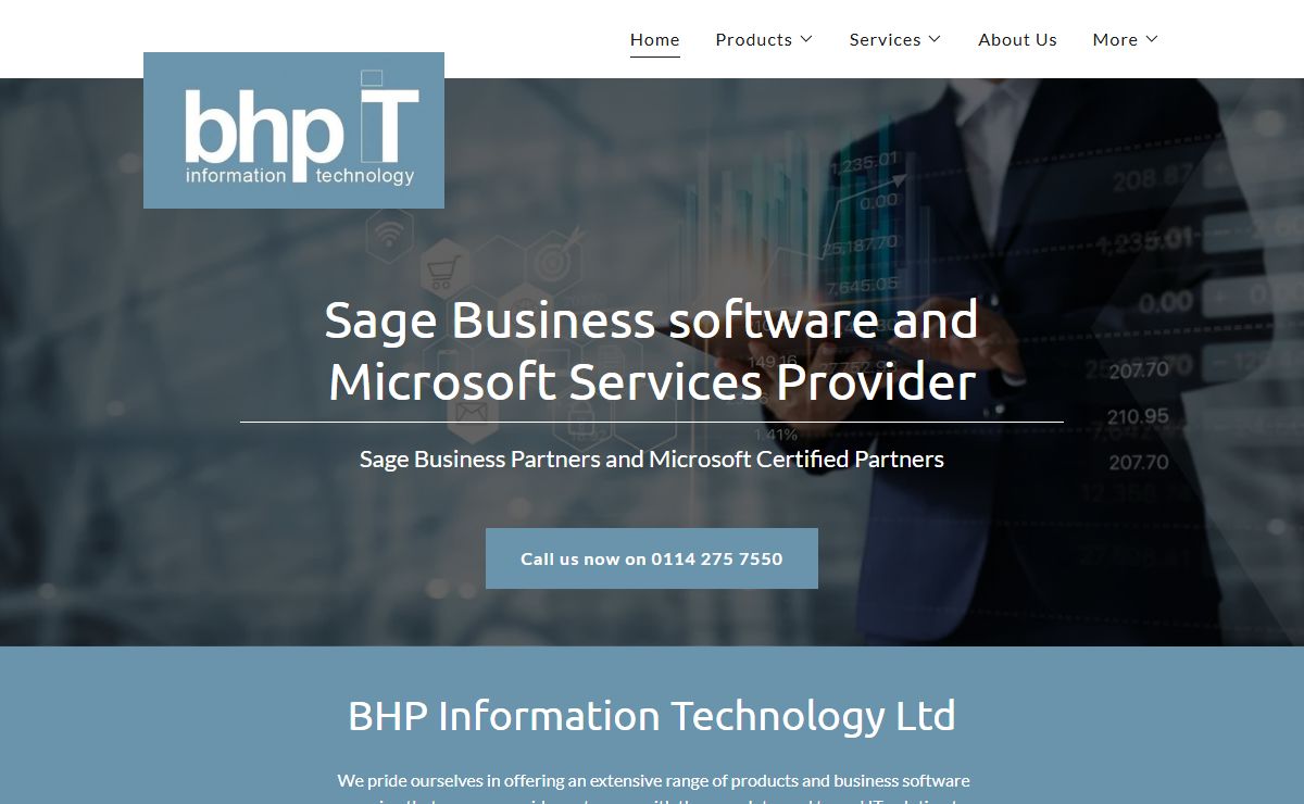 BHP Information Technology Ltd - Sage Software, IT Support