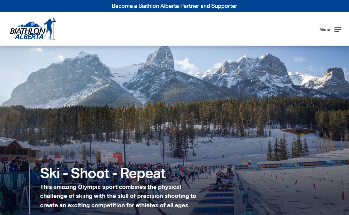 Biathlon Alberta – Combining cross country skiing and rifle marksmanship