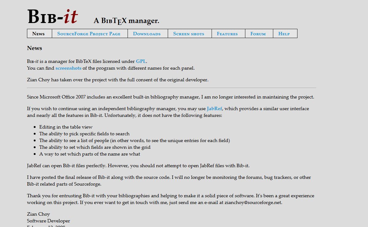 Bib-it: News
