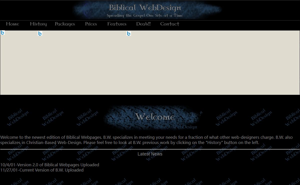 Biblical Webpages