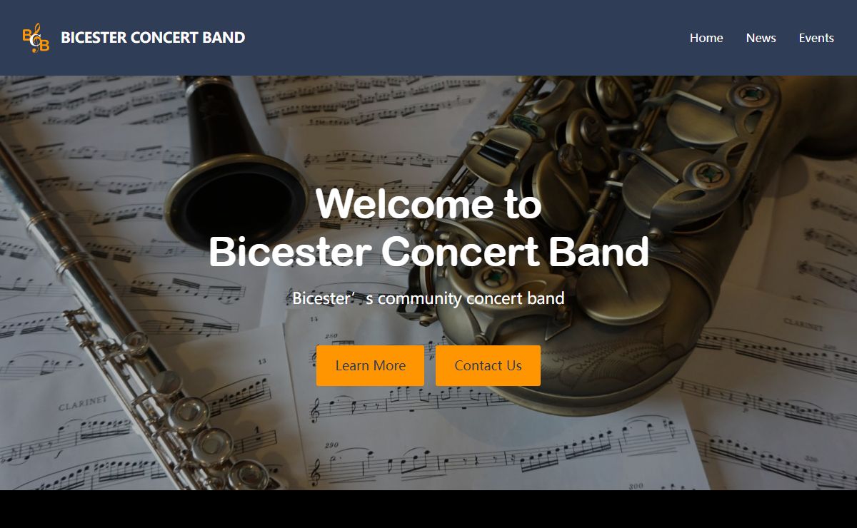 Home - Bicester Concert Band