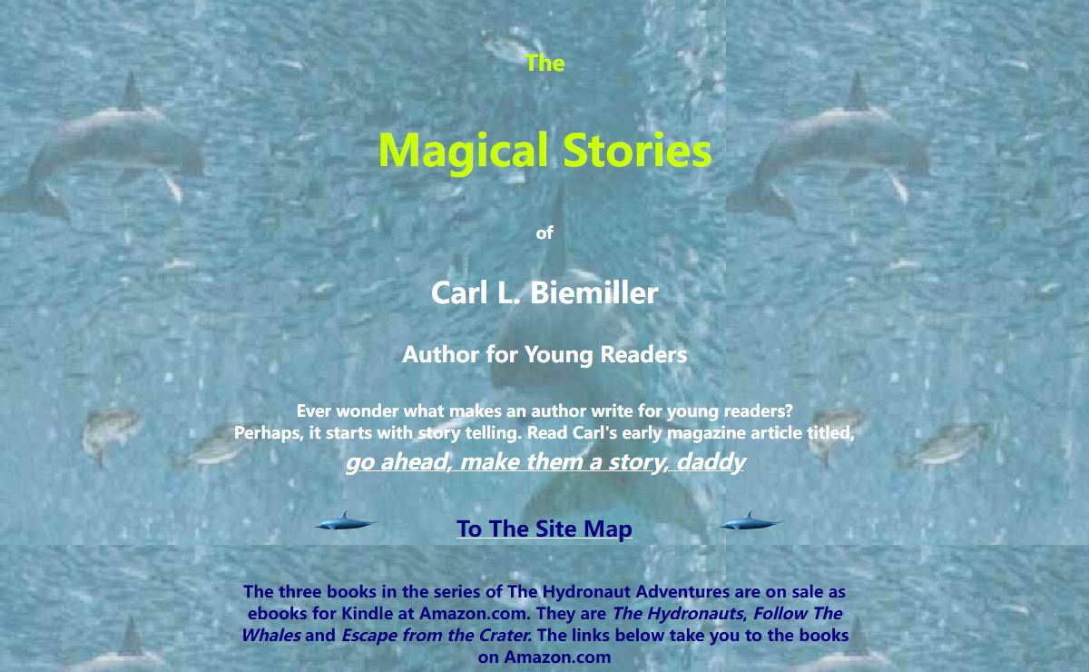Carl Biemiller, Author for Young Readers