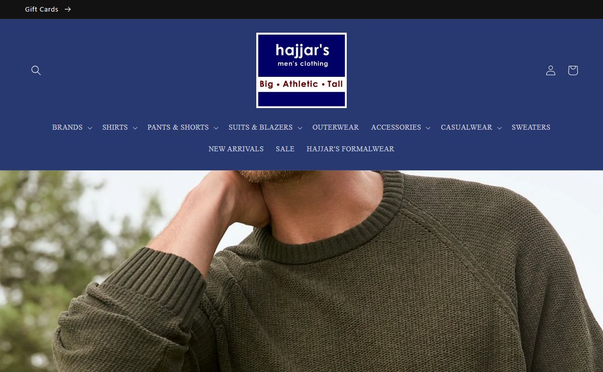 Hajjar's Big & Tall Big-Tall.Com – Hajjar's Big & Tall Mens Clothing