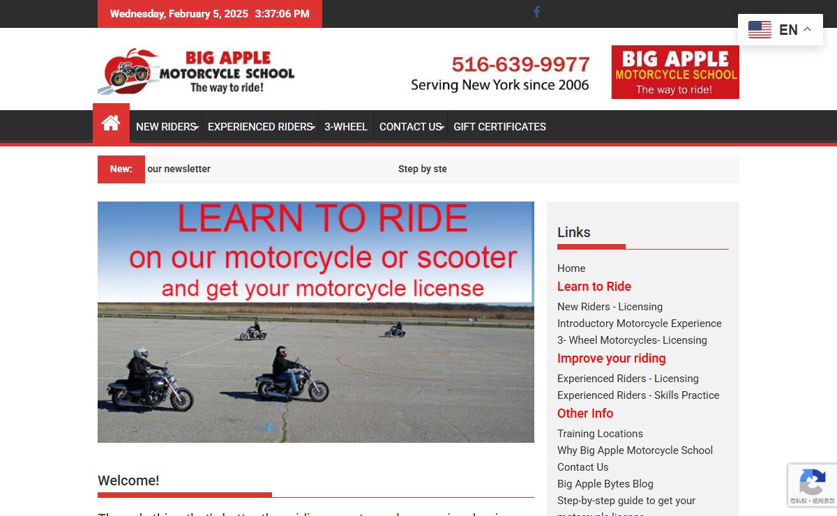 Big Apple Motorcycle School – The way to ride!